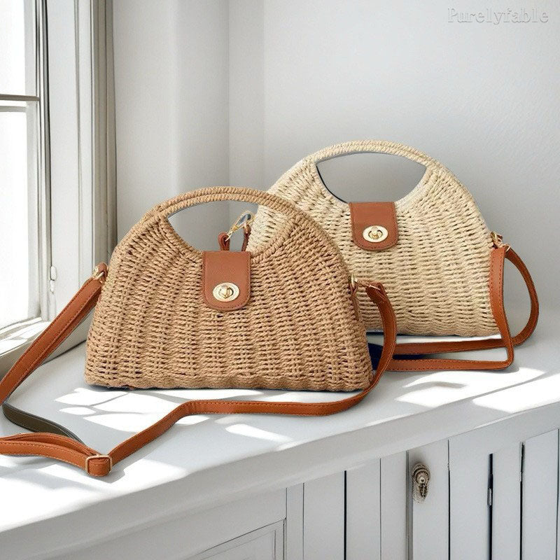 Coffee Colored Crossbody Bag