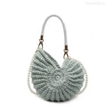 Green Conch Shell Bag