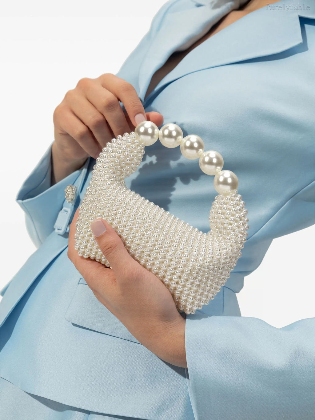 Off White Pearl Bag