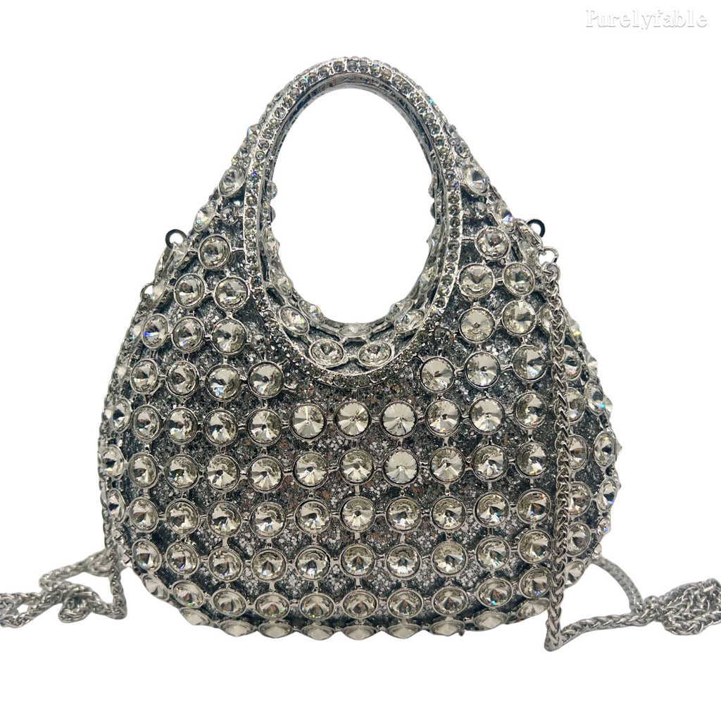 Silver Party Bag