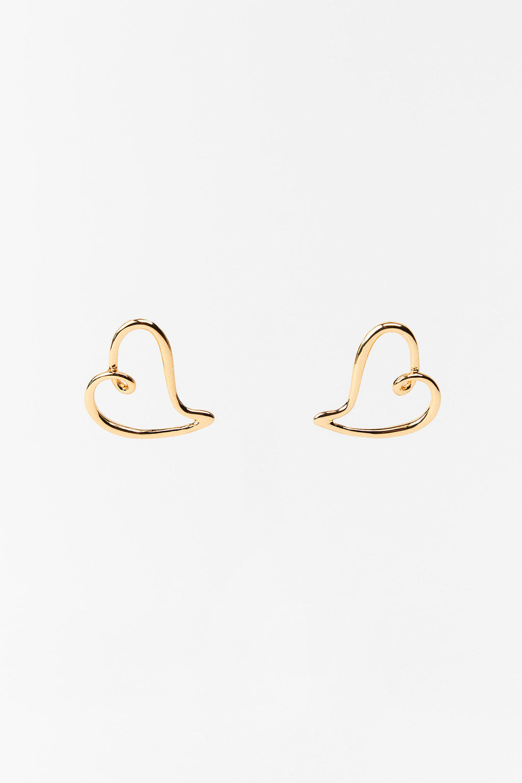 Heart Hoop Earrings