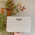 White Pearl Banquet Bag