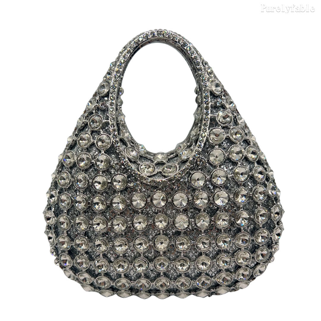 Silver Party Bag