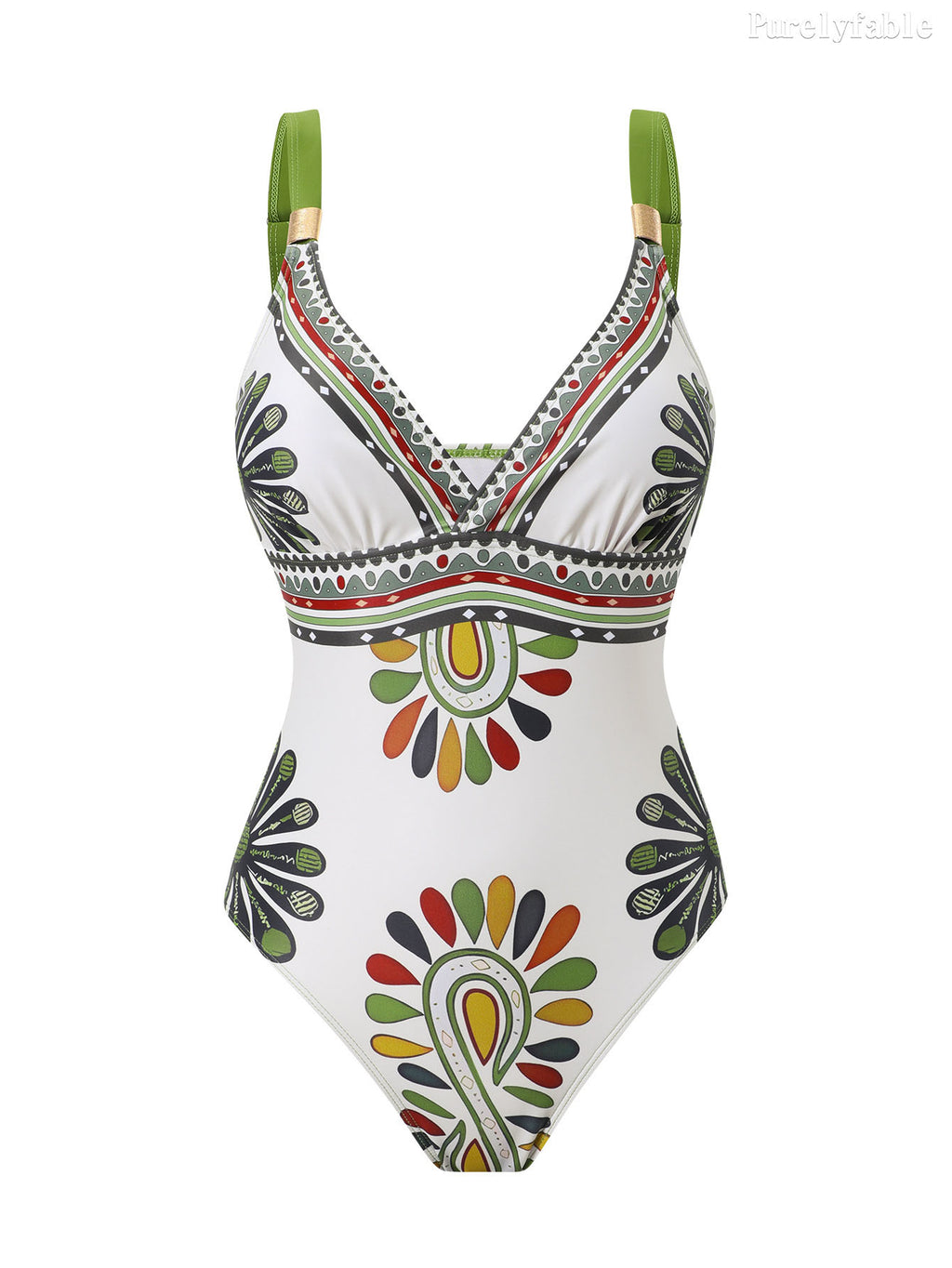 Celeste White Bikini Wrap Skirt Set