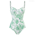 Retro-Print One-Piece Bikini