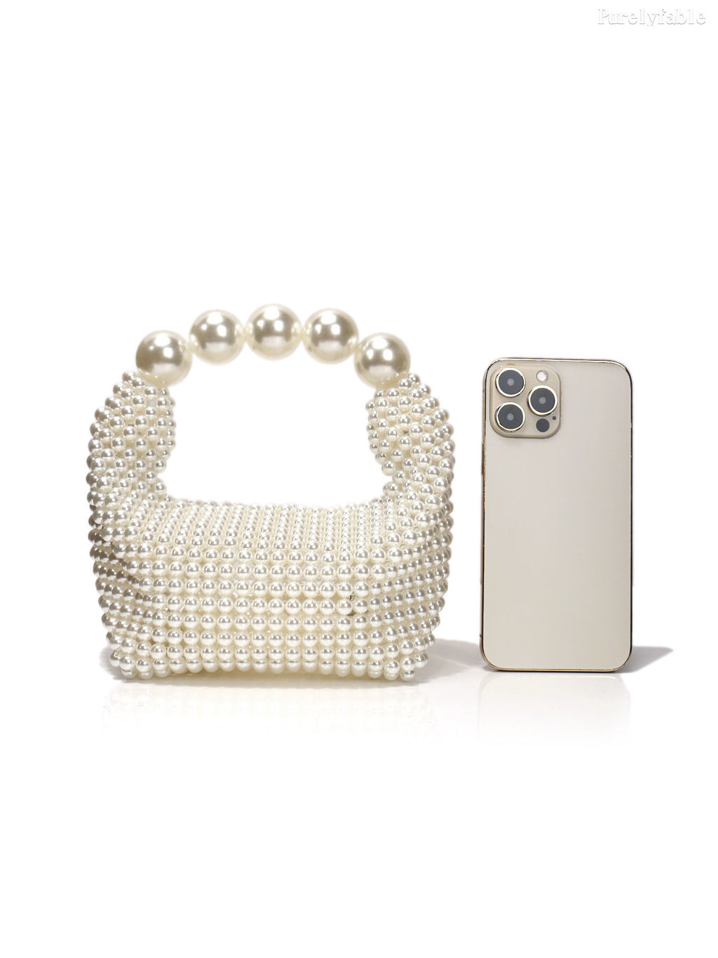 Off White Pearl Bag