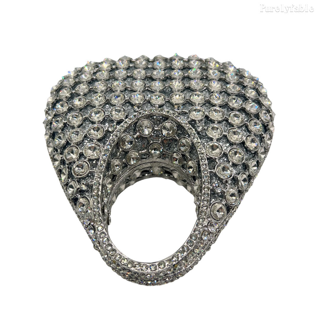 Silver Party Bag