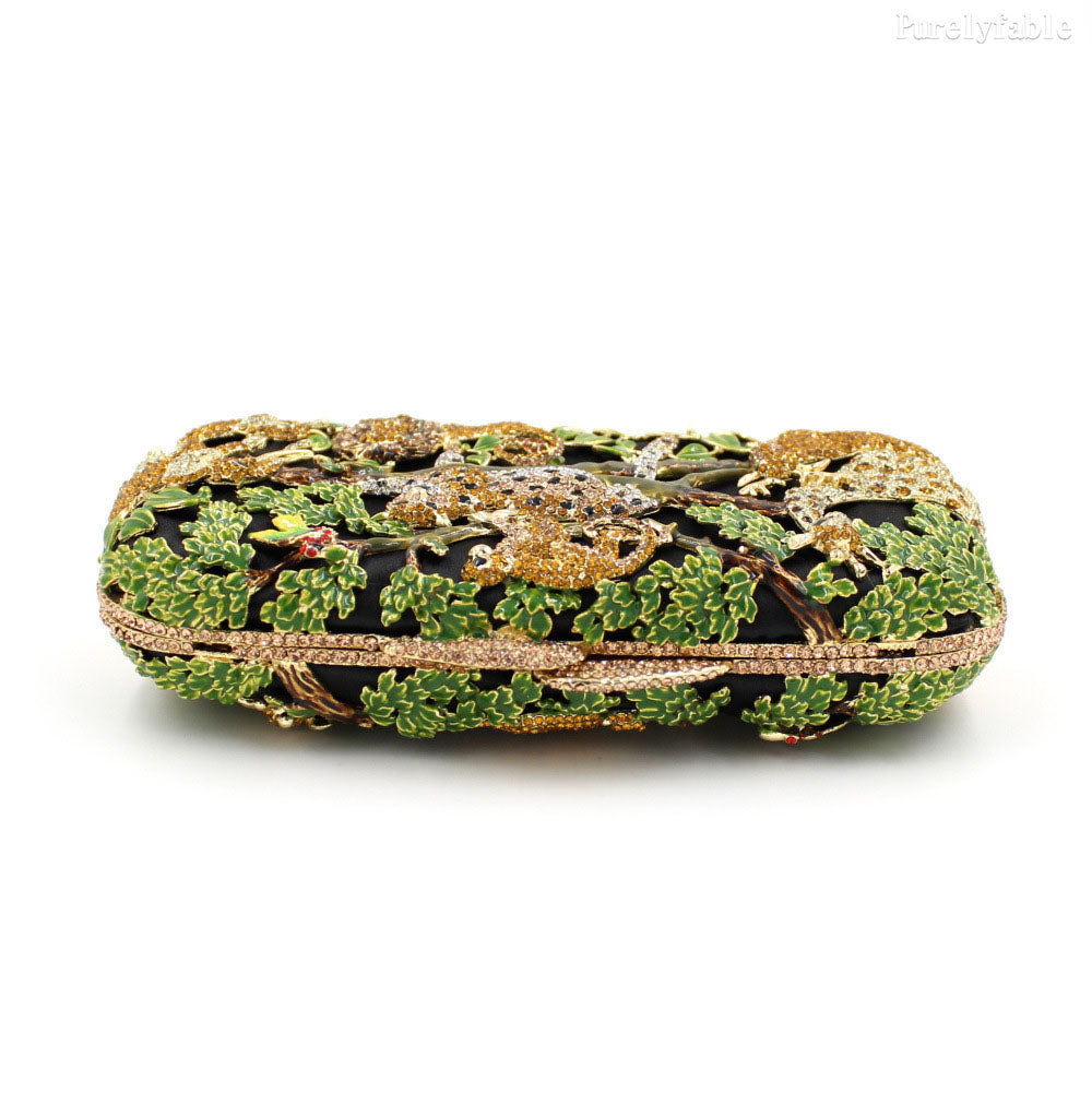 Dark Green Animal Forest Dinner Package