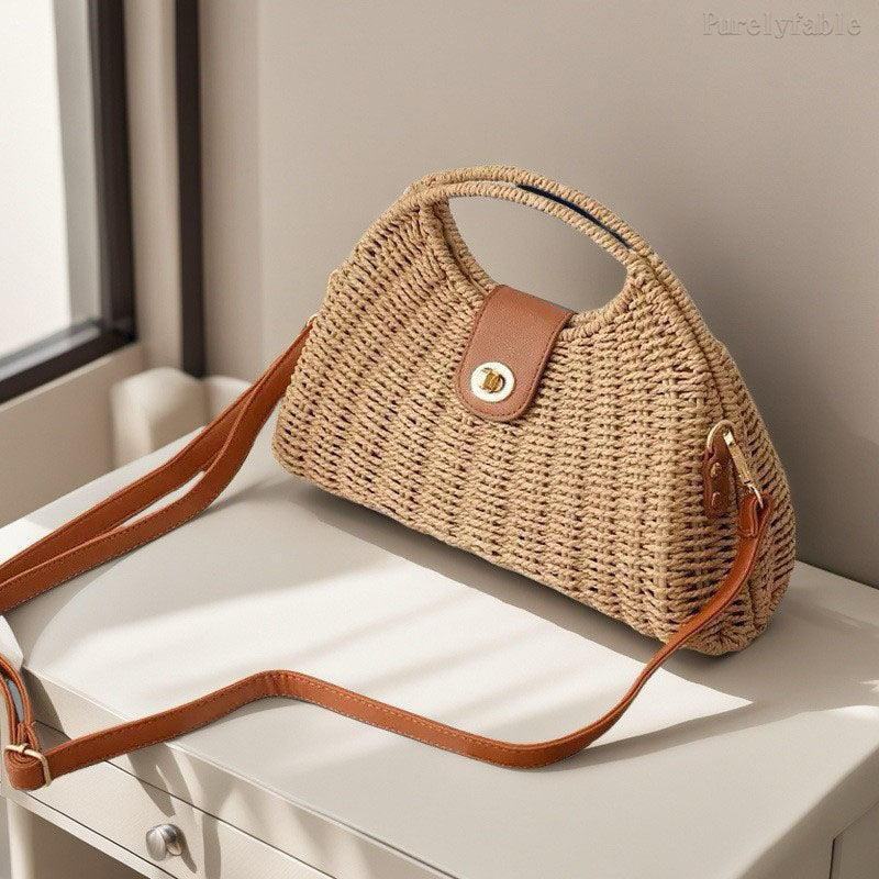 Coffee Colored Crossbody Bag