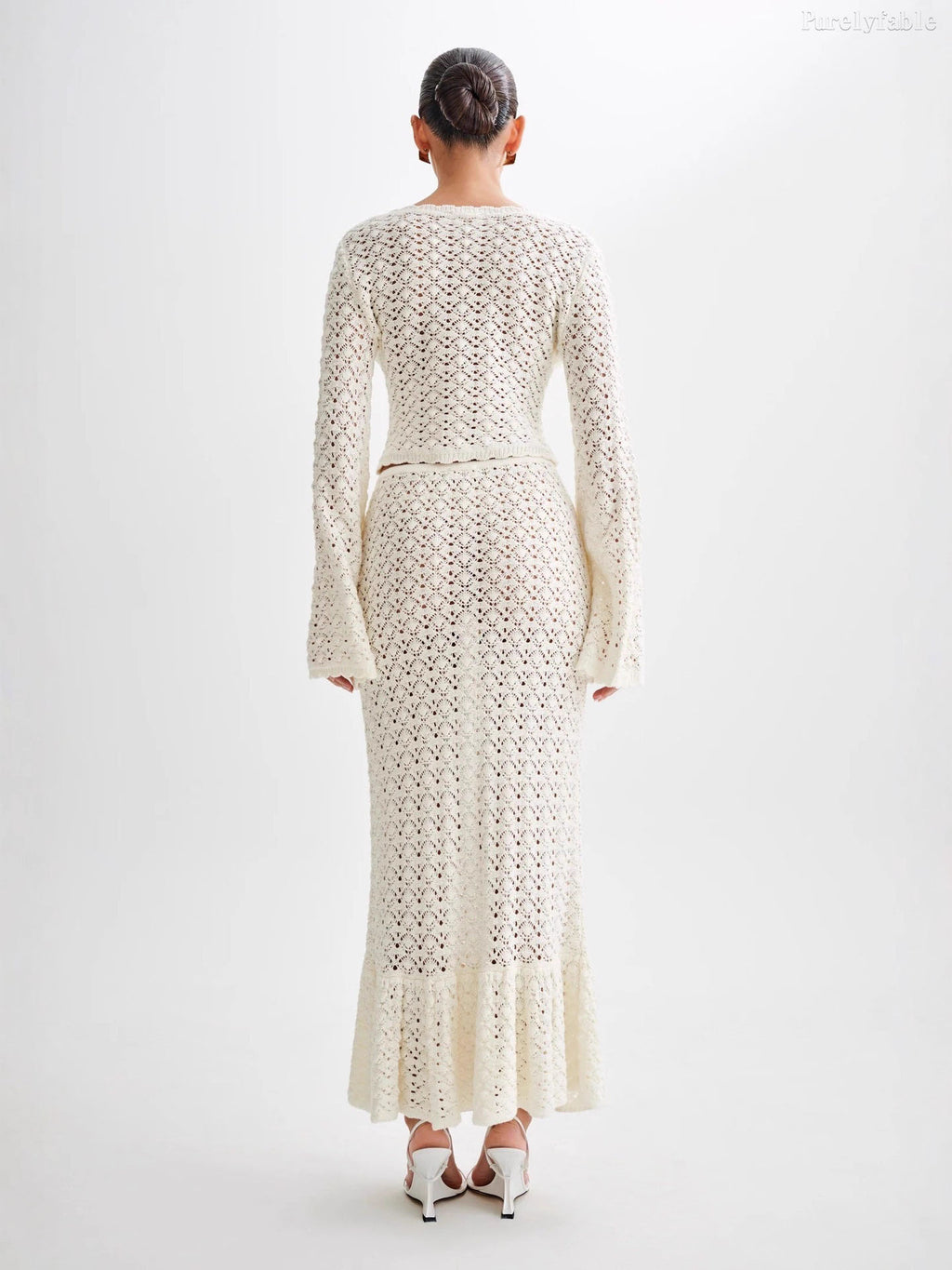 Catalina white fashion European-style dress set