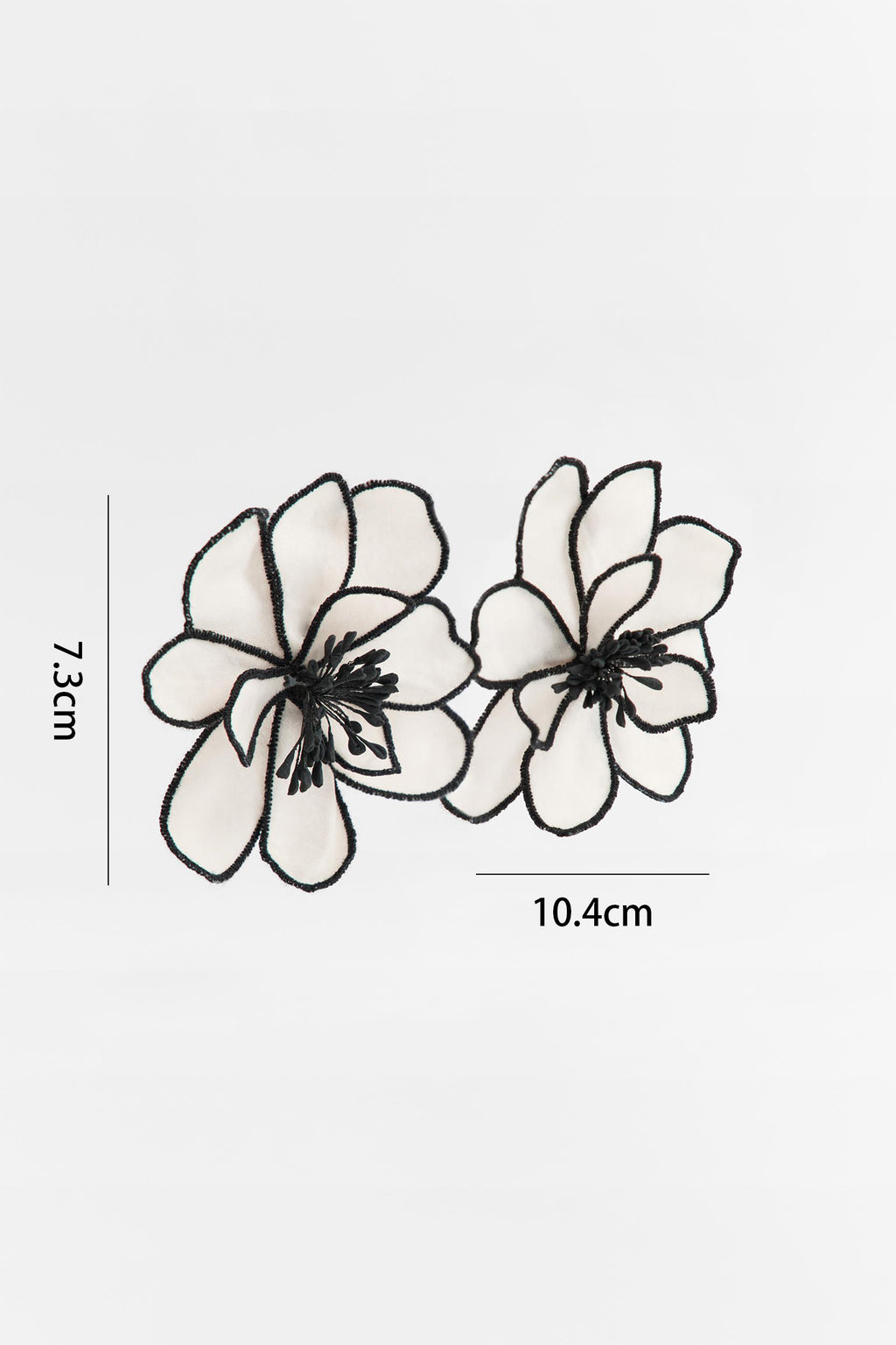 Flower Fabric Earrings