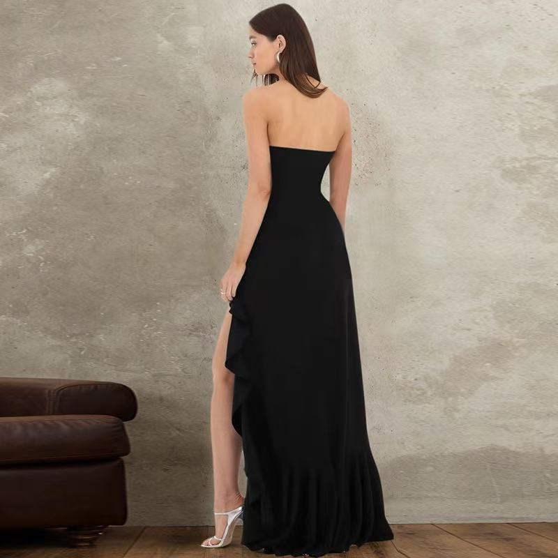 Ashlyn side slit formal dress