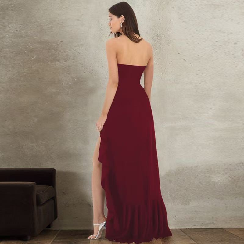 Ashlyn side slit formal dress