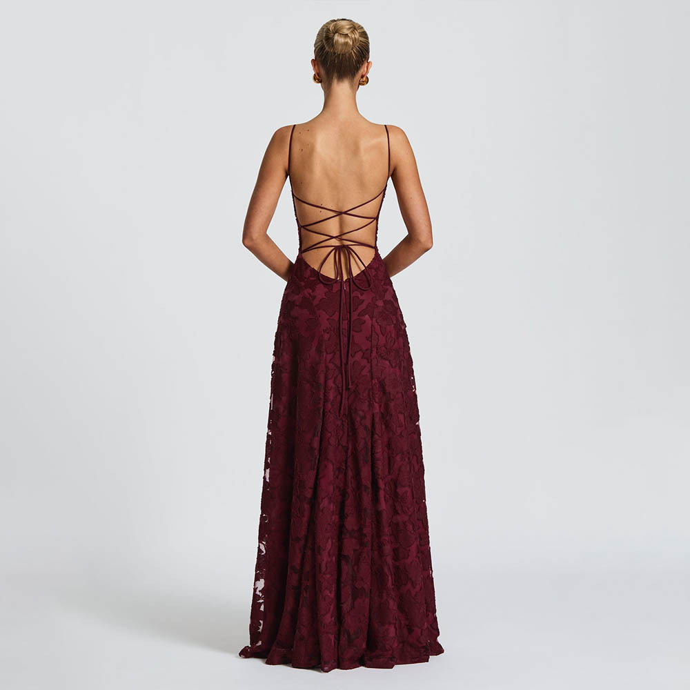 Isabella Lace Maxi Dress