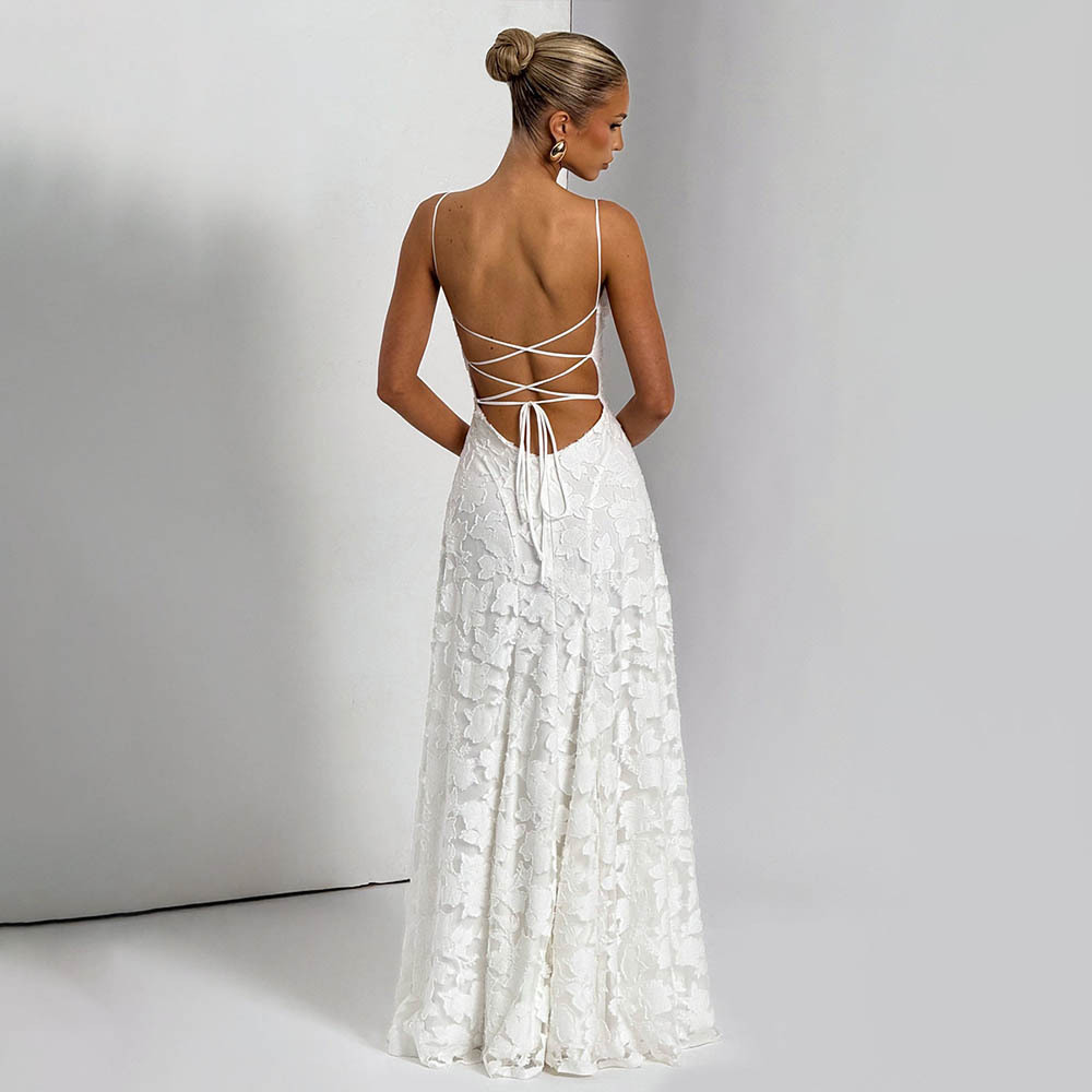 Isabella Lace Maxi Dress