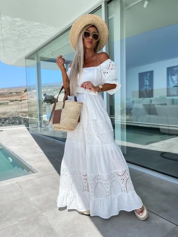 Ailani Lace Loose Vacation Skirt