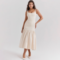 Isabella Slim Fit Bodycon Cami Midi Dress