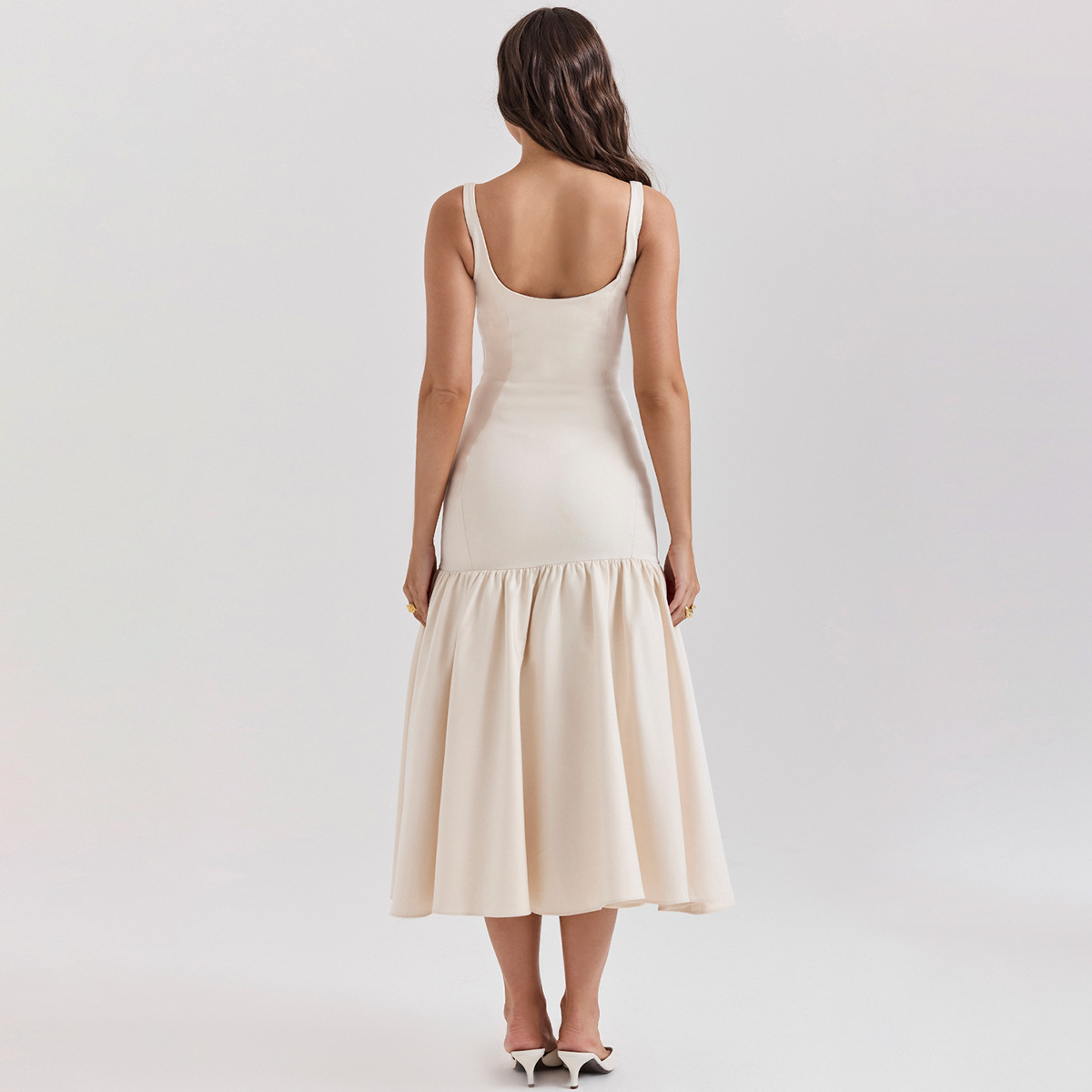 Isabella Slim Fit Bodycon Cami Midi Dress