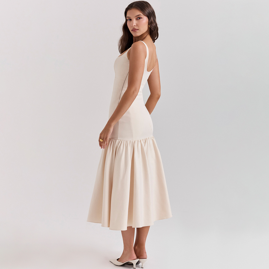 Isabella Slim Fit Bodycon Cami Midi Dress