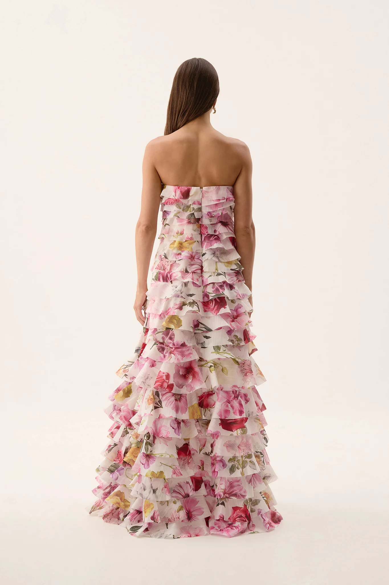 Savannah Floral Ruffle Maxi Dress