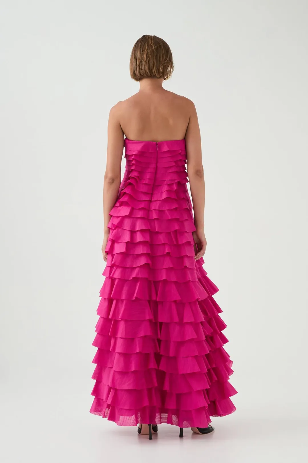 Savannah Floral Ruffle Maxi Dress