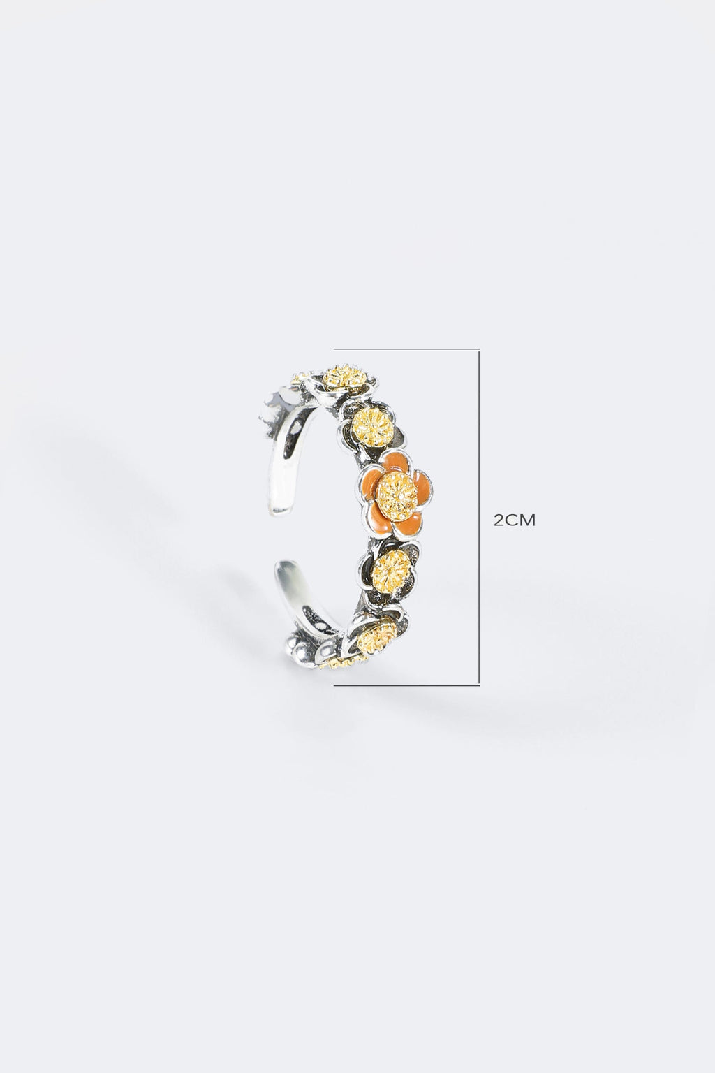 Flower Drop Oil Ring