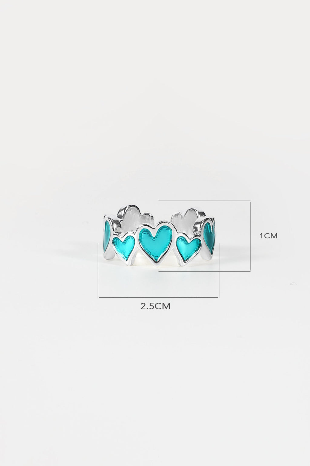 Heart Shape Drop Oil Ring