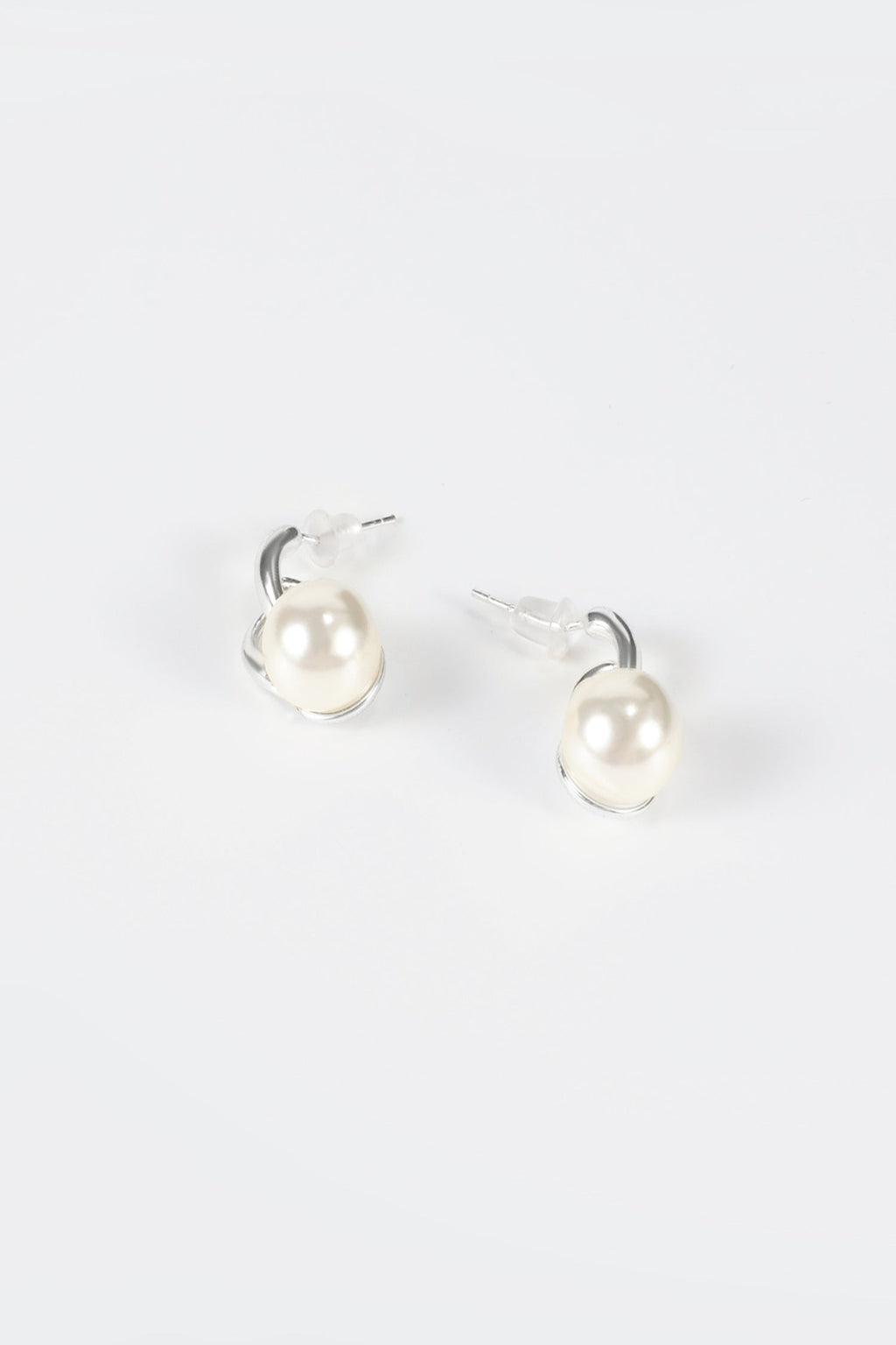 Faux Pearl Earrings