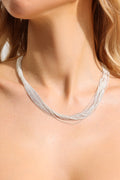 Multi Layered Metal Necklace