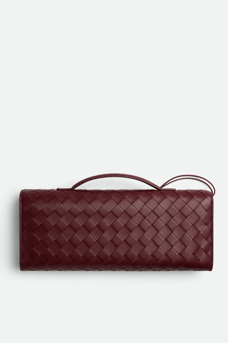 Solid Faux Leather Tote Clutch
