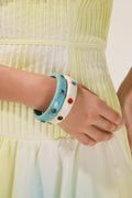 Rhinestones Resin Bracelet