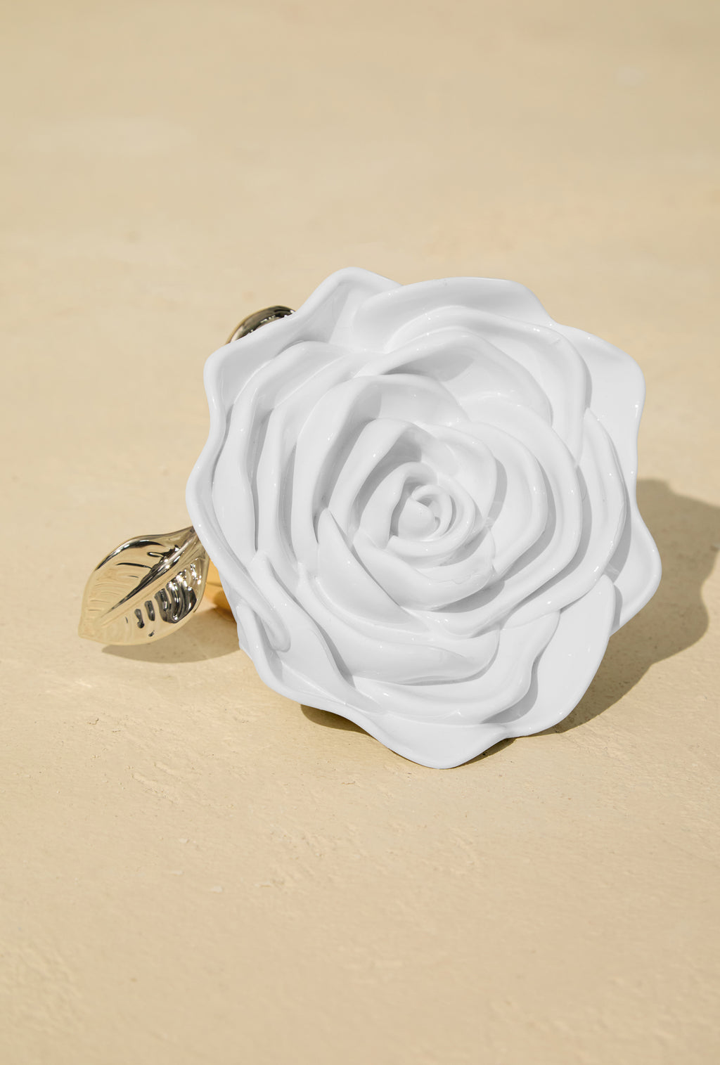 Acrylic Camellia Clutch