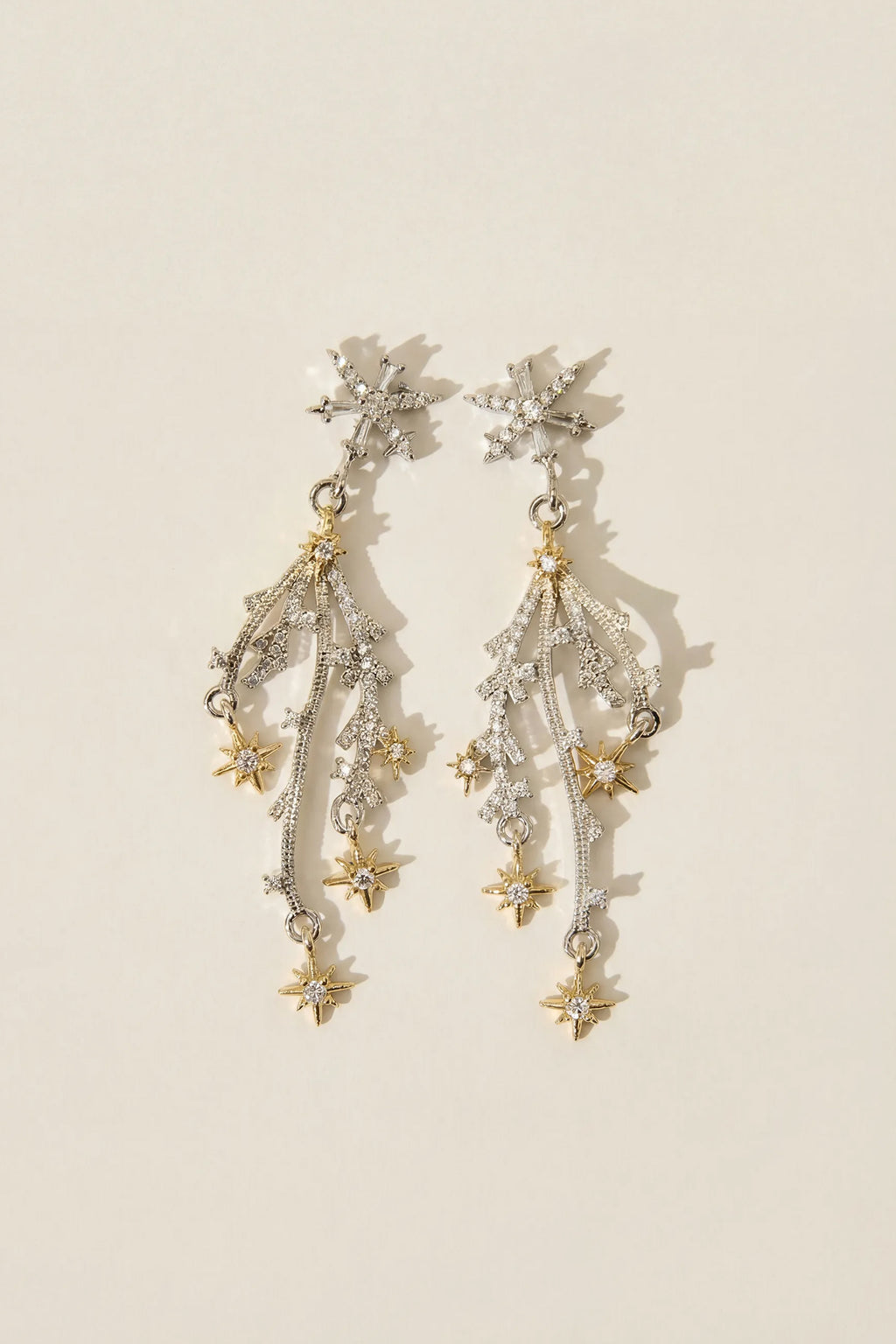 Starlight Snow Branch Earrings