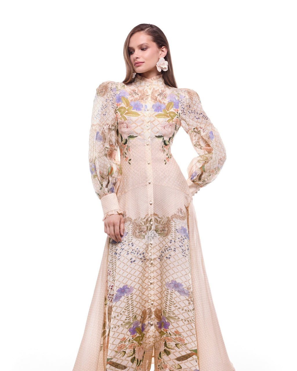 Vivian Pink Long Dress