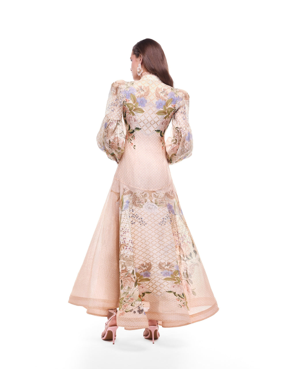 Vivian Pink Long Dress