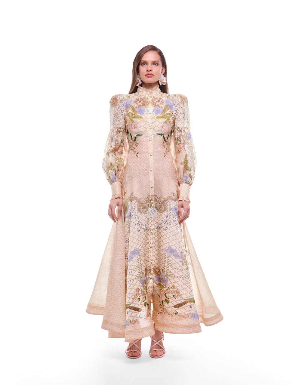 Vivian Pink Long Dress