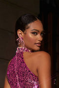 Diamond-Encrusted Butterfly Earrings