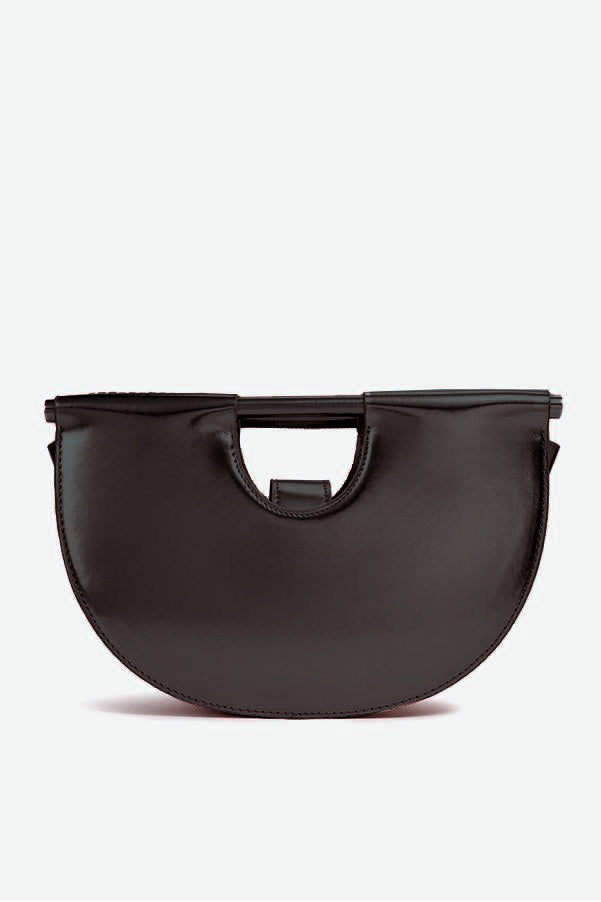 PU Semi-Circular Woven Bag