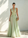 Tessa Pink Halter-Neck Dress Boning