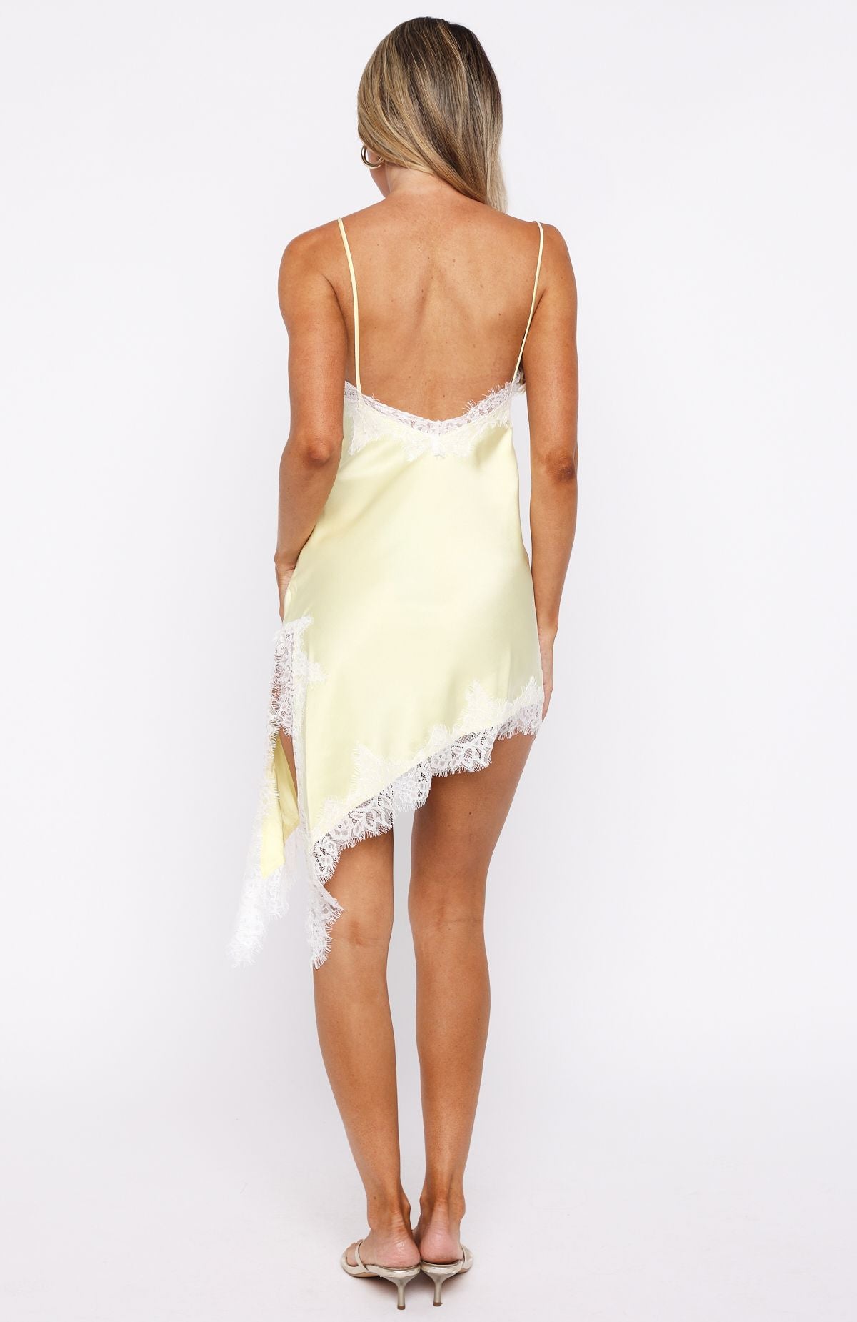 Chloe Behind The Light Lace Mini Dress