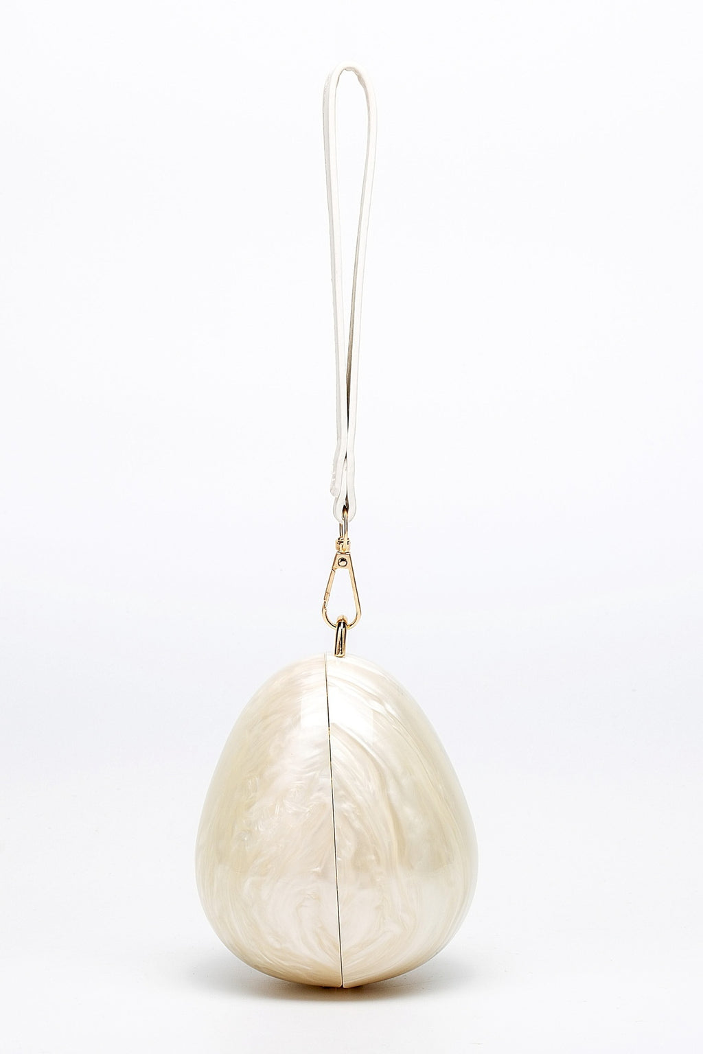 Pearl Strap Egg Bag