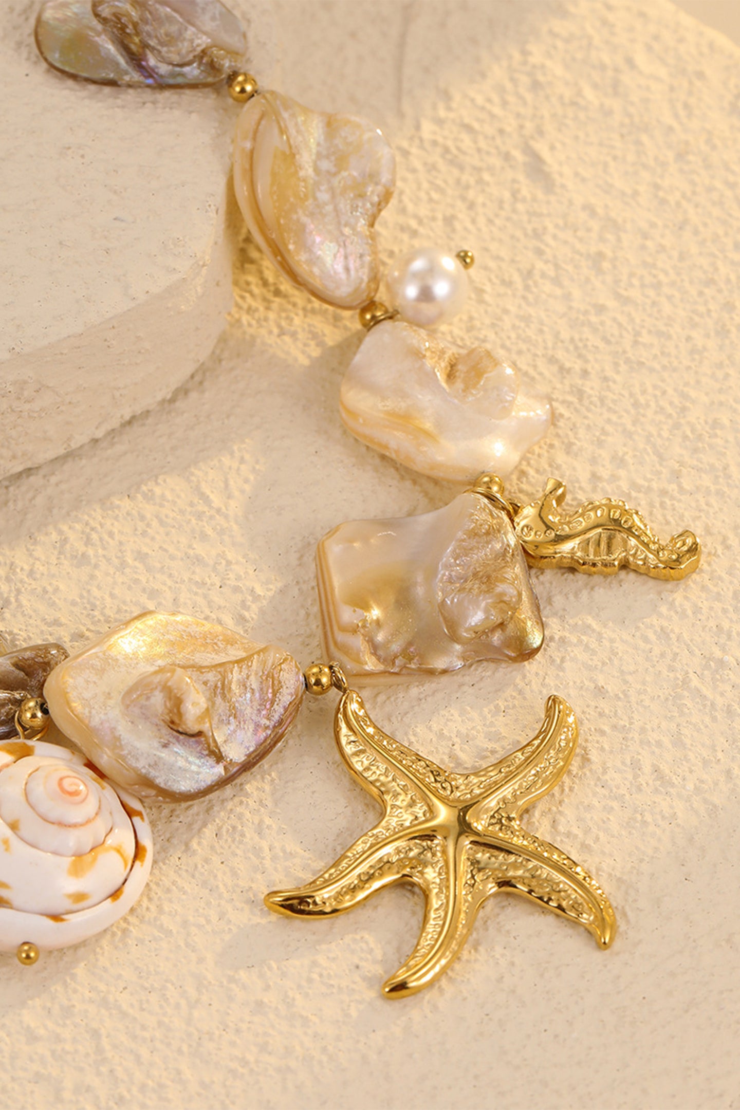 Starfish Charm Necklace