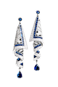 Vintage Gemstone Dangle Earrings