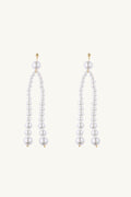 Pearl Chandelier Drop Earrings