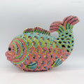 Blue Pink Carp Dinner Bag
