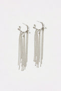 Faux Pearl Tassel Earrings