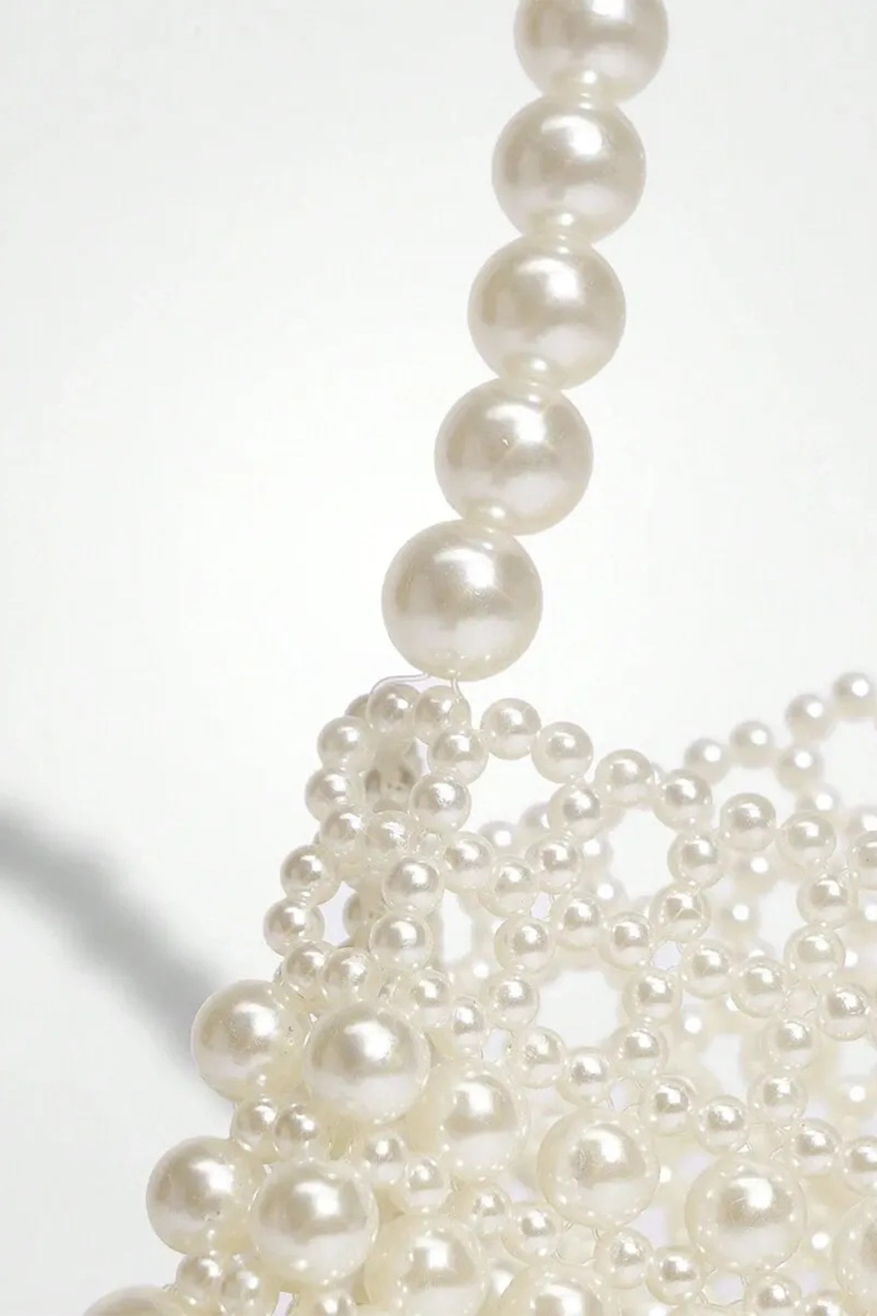 Pearl Beaded Shoulder Bag