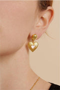 Stud Heart Shape Earrings